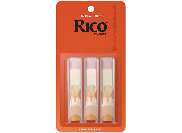 D´Addario Woodwinds Rico Bb- Clar 2.5 - 3-Pack D´Addario Woodwinds Rico Bb- Clar 2.5 - 3-Pack